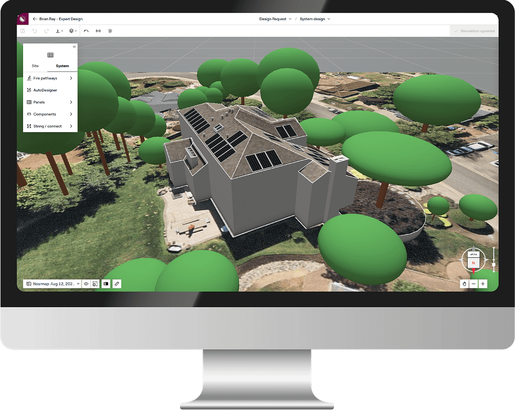 Confirming your solar design